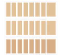 24 Autocollants De Couvercle De Tatouage, Autocollants À Couverture Étanche, Autocollants De Couverture De Cicatrice, Autocollants De Couverture De Peau, Autocollants De Couverture Invisibles.