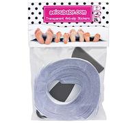 24 Bandes Antidérapantes Transparent pour le Bain et la Douche | Autocollants non abrasifs robustes pour une meilleure grimpe | Discretes et élégantes45x2cm pour la sécurité | Grattoir inclus