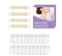 24 Bandes de Levage du Visage et du Cou, Face Lift Patch, Invisible, Lifting Instantané pour la Peau Affaissée, Bande de Resserrement du Cou, pour Réduire les Rides et Les Ridules