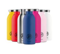 24 Bottles - Clima Bottle 0,85 L - Stone Finish - Tuxedo Black (24B452) 500 ml