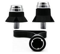 24 Bouchon à vis pour Crampons de Football de Remplacement, avec Bouchon supérieur en Aluminium, Bouchon à vis de Remplacement avec clé de Bouchon à vis, Bouchon à vis pour Chaussures de Football