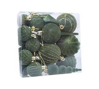 24 Boules de Vacances floquées veloutées, décorations Douces de qualité supérieure pour Arbres de Noël, Maisons, vitrines de fête, Boules de décorations de Vacances de qualité supérieure