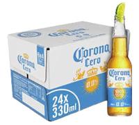 24 bouteilles Corona Cero, profitez du nouveau Corona avec 0 % d'alcool