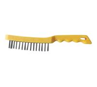 24 BROSSES INOX 4 RANGS - MANCHE PLASTIQUE - GYS - 044272