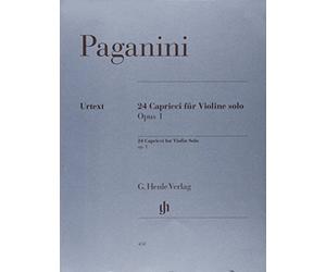 24 Capricci For Violin Solo (Notated & Annotated Version)Opus 1