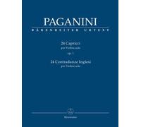 24 Capricci Op. 1 Per Violino Solo / 24 Contradanze Inglesi Per Violino Solo (Erstausgabe)