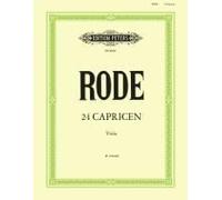 24 Caprices (In The Form Of Etudes) For Violin (Transcribed For Viola)