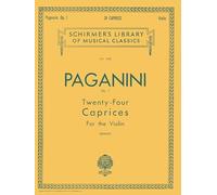 24 Caprices, Op. 1, Solo pour Violons de Niccolò Paganini | Partition pour violon seul éditée par H. Berkley | Recueil de 24 caprices difficiles pour étudiants avancés et interprètes