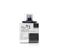 24 Carat White Gold by Lattafa for Men - 3.4 oz EDP Spray