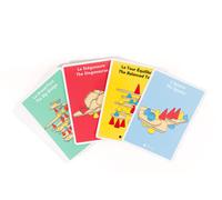 OPPI - PIKS - 24 Cartes créatives - Jeu d'éveil - Motricité - Jeu de Construction - 4 Niveaux de difficulté - 3 à 12 Ans - Accessoire pour Le Jeu éducatif Piks