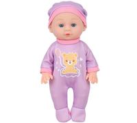 24 Cm Life Like Reborns Baby Dolls for Kids Caucasian Doll with Lovely Clothing Reconfatring Doll for Toddler Parenting Game Interactive Family Entertainment Toy