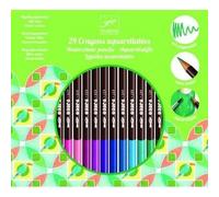 24 crayons aquarellables