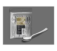 24 cuillères dégustation argent 10cm - bestgreen 10060 Gris G