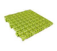 24 Dalles PVC Renforcées Pistache ≈2,6m² Anti-humidité Garages et Entrepôts
