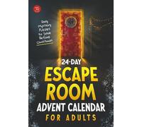 24-Day Escape Room Advent Calendar for Adults: Daily Mystery Puzzles to Solve Before Christmas