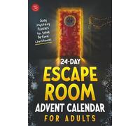 24-Day Escape Room Advent Calendar for Adults: Daily Mystery Puzzles to Solve Before Christmas