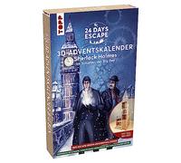 24 DAYS ESCAPE 3D-Adventskalender - Sherlock Holmes im Schatten des Big Ben: 24 Rätsel rund um das XXL-Turmmodell. Für die ganze Familie