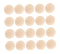 24 Demi-Sphères en Bois pour Loisirs Créatifs et Décoration DIY | Perles Légères Faciles à Ranger Colorier, Teinte Kaki, pour Bijoux, Peinture, Gravure et Projets Manuels