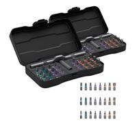 24 en 1 Tournevis Magnétique Multi-Bit Cliquet - Embouts en Acier Précision S2, Cliquet 58 Dents 6.2°, Poignée Amovible en Aluminium pour la Maison, Bricolage, Vélo, Meubles & Electronique Réparation