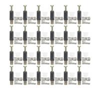 24 ensembles Kit de Connexion, Assemblage Rapide Multifonction | Tige Autotaraudeuse Intégrée, Écrou Excentrique Réglable, pour Panneaux et Tiroirs, Réparations ou Montage DIY