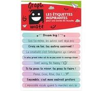 24 étiquettes inspirantes GRAPHMATE G