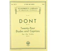 Jakob dont: 24 etudes and caprices for the violin (berkley)