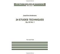 24 Etudes Techniques For Flute Op.63 Book 1 /
