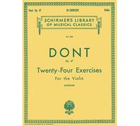 24 Exercises, Op 37. Solo pour Violons.