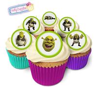 24 Fabulous Pre-Cut Edible Wafer Cake Toppers: Shrek