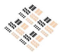 24 Feuilles Coussinets Adhésifs Nez, Mousse EVA 1,5mm | Confort Accru, Maintien Antidérapant, Formes Variées, Usage au Volant Étudier, Couleur Assortie