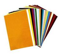 24 feuilles de feutrine synthétique 20 x 30 cm - Multicolore Multicolore G