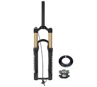 24" Fourche à suspension pneumatique pour VTT Axe traversant 15x100mm Droit