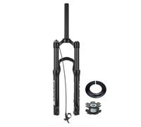 24" Fourche à suspension pneumatique VTT à Serrage Rapide 9x100mm Droit