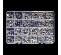 24 grilles de décorations pour nail art, manucure, bijoux d'ongles, breloques multi-formes pour décoration artistique, breloques en forme de croix d'animaux de dessin animé