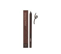 24 heures d'eye-liner imperméable duo crayon pour les yeux aiguisable, 2 po eyeliner et crayon à sourcils, pas de macultes, de décoloration, lisse et facile à colorer (marron)