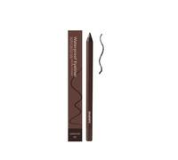 24 heures d'eye-liner imperméable duo crayon pour les yeux aiguisable, 2 po eyeliner et crayon à sourcils, pas de macultes, de décoloration, lisse et facile à colorer (graphite)