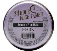 24-Hour Edge Tamer,Extremely Firm Hold,4 Oz-No Chipping,No White Residue,Shine And Smooth Texture With Argan Oil And Castor Oil