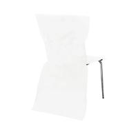 Chaks Housses de chaise Modèle économique Intissé blanc Lot de 24