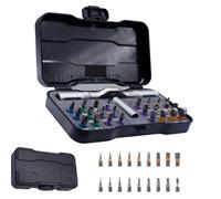 24 In 1 Diy Magnetic Compact Portable Ratchet Screwdriver Set,Multi Bit Magnetic Drive Set With Detachable Ratchet Handle,Portable Precision Repair Tool Kit For Furniture,Bicycle