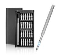 24 in 1 Jeu de Mini-Tournevis de Précision, Outil de Réparation Magnétique Professionnel, Kit Torx pour Téléphone, Macbook, Ordinateur, Montre, Ordinateur Portable, Cloche, Lunettes, Électronique