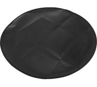 24 Inch Round Outdoor Under Grill Mat Fireproof Grill Pad Oilproof Waterproof Heat Resistant Indoor Fireplace Fire Pit Mat Double Sided Silicone