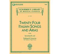 24 Italian Songs amp Arias Medium High Voice by Contributions by John Keene