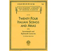24 Italian Songs & Arias - Medium High Voice