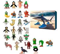 24 jours, monstres de calendrier Figurine Countdown Calendar Party Favors (D)