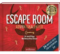 24 knifflige Weihnachtsrätsel. Escape Room Adventskalender: Rätselstory (Poche)
