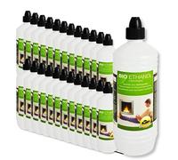 24 Litres de Haute-Performance Bio-éthanol en Bouteilles de 1 Litre