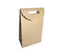 24 mini pochettes craft à soufflet et rabat - 12 x 7 cm