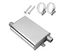 24 MM Silencieux de Mise à Niveau: Nizirioo Silencieux de Chauffage de Stationnement, Silencieux D'echappement avec 2 Clips pour Tuyau Chauffage Diesel Alternateur Chauffage De Voiture