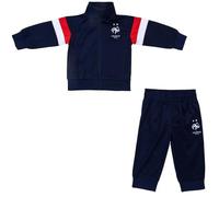 24 Mois - Ensemble Bébé Survêtement Veste Pantalon Fff - Collection Officielle Equipe De France De Football Multicolore