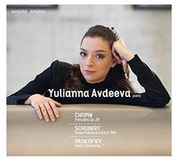 ショパン : 24の前奏曲 Op.28 | シューベルト : 3つのピアノ曲 D.946 | プロコフィエフ : ピアノ・ソナタ 第7番 (Chopin : Preludes Op.28 | Schubert : Three Klavierstucke D.946 | Prokofiev : Piano Sonata No.7 / Yulianna Avdeeva (piano)) (2CD) [輸入盤・日本語解説付]